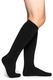 848600 black Socks Knee-High 600-2 Leg 1